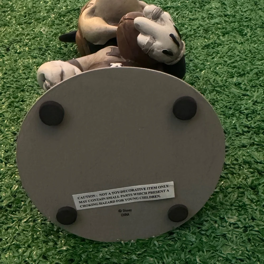 Disney Mickey Mouse Football Cake Topper - Brown and Black